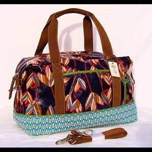 Fossil weekender/duffle bag